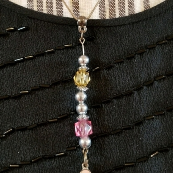 Bead Bazaar Pink, Orange, Green Whimsical Girls Wooden Jewelry Bead Box - Picture 11 of 12